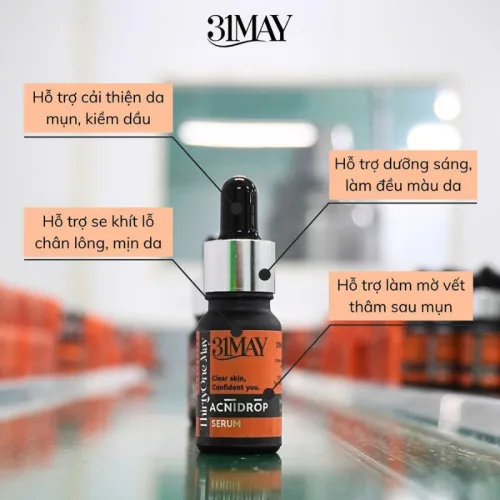 Combo Kem Mụn 31may Acnifix 15g & Serum Mụn 31may Acnidrop 10ml - Mỹ Phẩm Thirty One May