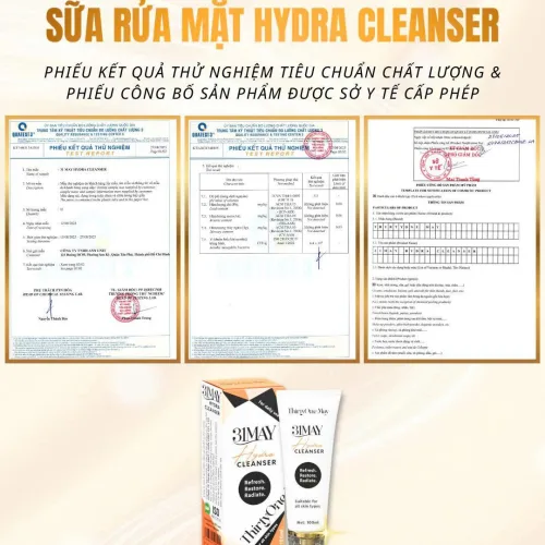 Combo Kem Nám 31may 16g & Serum Cang Bóng 31may Acnidrop 10ml & Sữa Rửa Mặt 31may Hydra Cleanser 100ml - Mỹ Phẩm Thirty One May