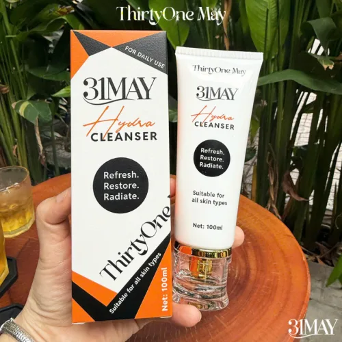 Combo Kem Nám 31may 16g & Serum Cang Bóng 31may Acnidrop 10ml & Sữa Rửa Mặt 31may Hydra Cleanser 100ml - Mỹ Phẩm Thirty One May