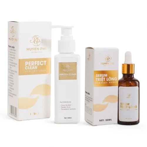 Combo Kem Tẩy Lông Huyền Phi Và Serum Triệt Lông Huyền Phi