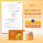 Combo Kem Tẩy Lông + Kem Thâm Nách MQ Skin Sâm Chanh Mật