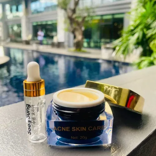 Combo Kem Và Serum giảm Mụn Soo Young