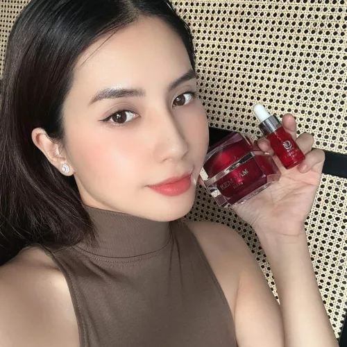 Combo Lựu Đỏ Kem Nám Melasma Và Serum Giảm Nám MD Beauty