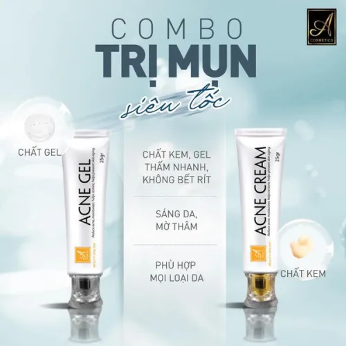 Combo MỤN thần thánh nhà Acosmetics