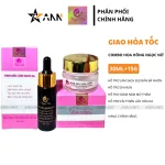 Combo Ngọc Nữ Chính Hãng - Kem Face Hoa Hồng 15g & Serum 30ml Hỗ Trợ Cải Thiện Da Thâm Nám Lão Hóa Da