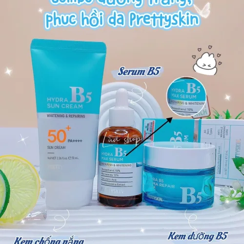Combo phục hồi da đỉnh cao Prettyskin đây ạ