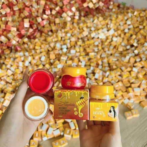 Combo Son Dưỡng Sáp Ong Kích Hồng Môi Lipstick Son Cosmetic