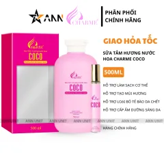 Combo Sữa Tắm Hương Nước Hoa Charme Coco 500ml & Nước Hoa Charme Coco 10ml