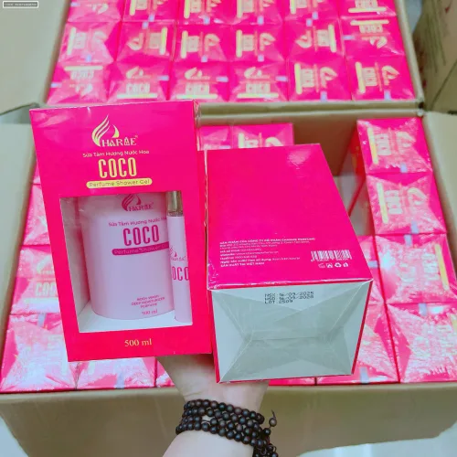 Combo Sữa Tắm Hương Nước Hoa Charme Coco 500ml & Nước Hoa Charme Coco 10ml