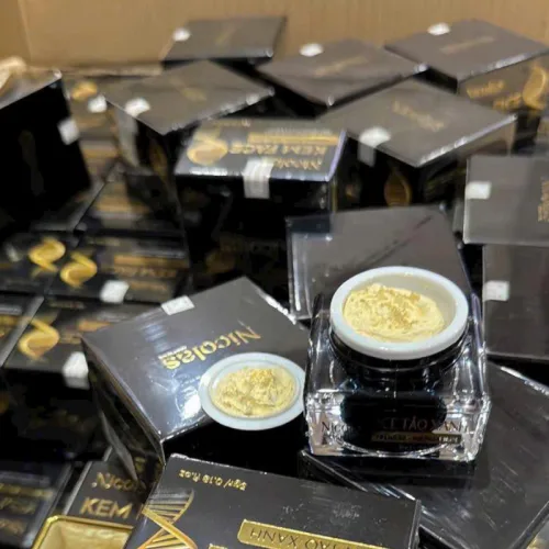Combo Tái Sinh Nicolas - Serum Peeling 30ml & Kem Face Men Tảo Xanh Collagen 5g Chính Hãng