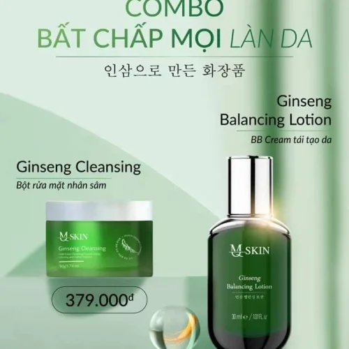 Combo tái tạo làn da không tuổi