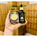 Combo Tái Tạo Ngọc Trai Đen Nn Luxury Serum 30ml & Kem Face 10g