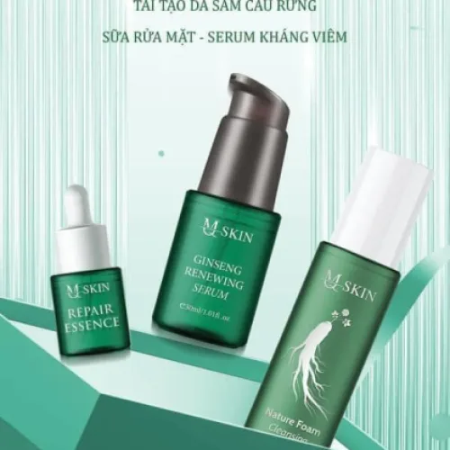 Combo Tái Tạo Sâm Cau Rừng hãng MQ Skin
