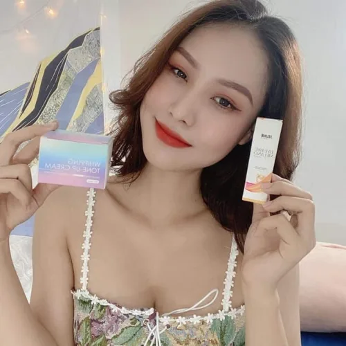 Combo trị thâm nám Jiuhe công ty mỹ phẩm Thanh tô