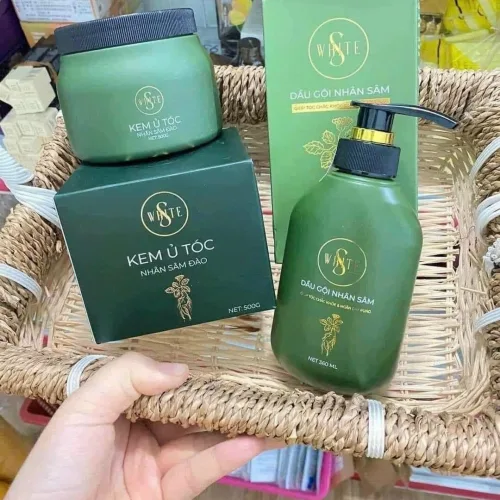 Combo Ủ + Gội Nhân Sâm Đào SWhite