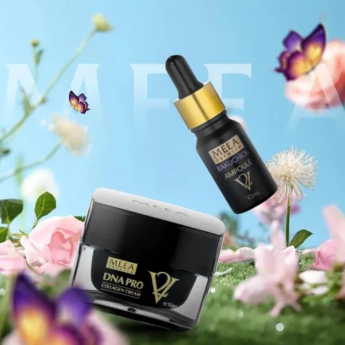 Combo Ԁưỡng da Face Cá Hồi DNA Pro V2 Mini + Serum Bakuchiol Amploule V2 Mini Meea Origin