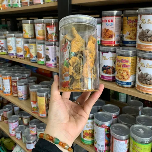 Da Cá Trứng Muối Thơm Ngon 200g - Hộp Pet