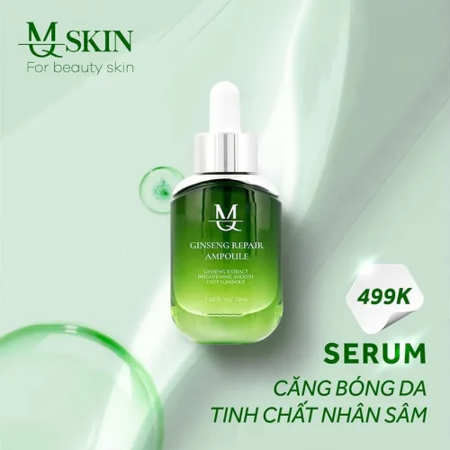 Da căng mịn – mặt mộc vẫn xinh với Serum căng bóng da MQ Skin