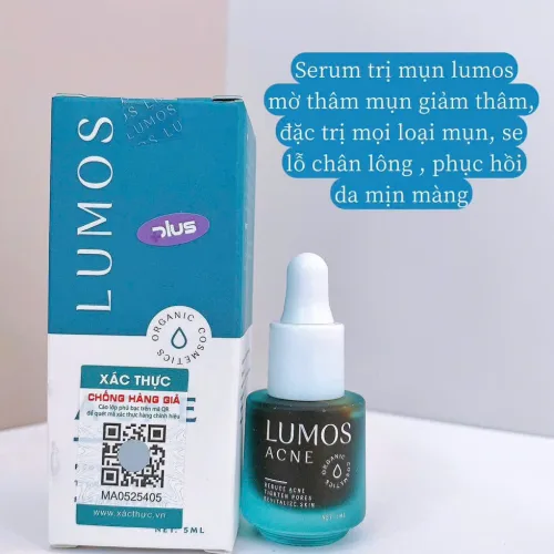 Da đẹp hết mụn mặt mộc tự tin chỉ với 1 chai Lumos Acne