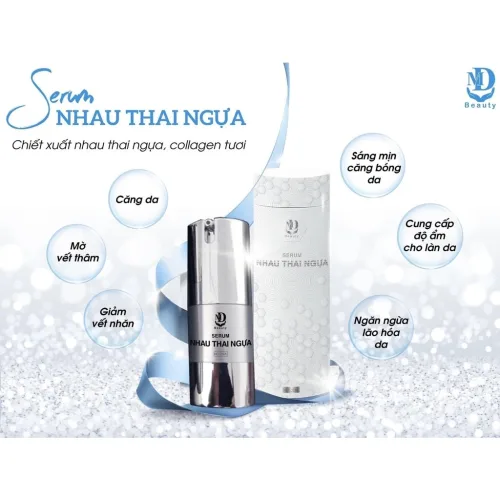 Đã sài dưỡng trắng thì phải dùng serum nhau thai ngựa MD BEAUTY để đạt hiệu quả cao nha