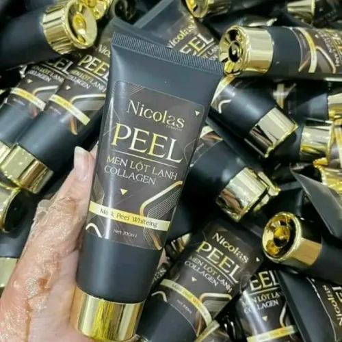 Da trắng mặc gì cũng đẹp với Men lột lạnh collagen Nicolas