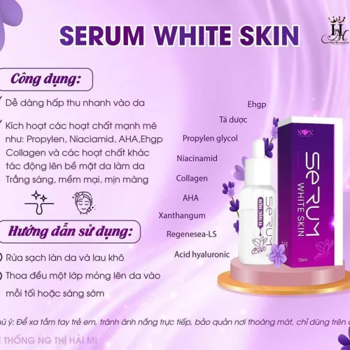 Da xấu chưa chắc đã xấu mấu chốt là ở cách thoa serum