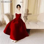 Đầm midi phố voan dây cổ