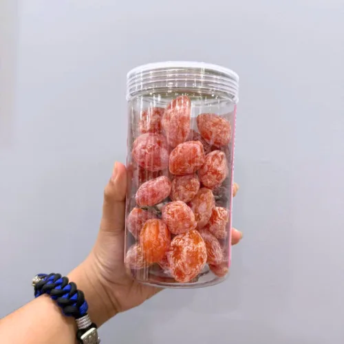 Ô Mai Đào Hồng Thơm Ngon 500g Hộp Pet