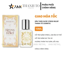 Dầu Gió Thảo Dược Thanh Tô Cosmetic Hỗ Trợ Giảm Stress 10ml