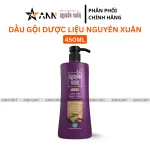 Dầu Gội Dược Liệu Nguyên Xuân Chắc Khỏe Cho Tóc Yếu 450ml - Màu Tím