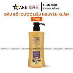 Dầu Gội Dược Liệu Nguyên Xuân Cho Tóc Dầu Bết 520g - Chai Vàng Đậm