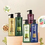 Dầu Gội Dược Liệu Nguyên Xuân Cho Tóc Dầu Bết 520g - Chai Vàng Đậm