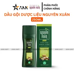 Dầu Gội Dược Liệu Nguyên Xuân Dưỡng Tóc Cho Tóc Hư Tổn 260g - Xanh Rêu