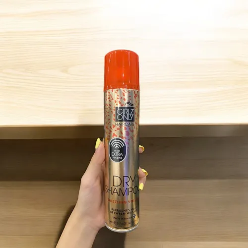Dầu Gội Khô Girlz Only Màu Cam 200ml - Dầu Gội Khô Làm Phồng Tóc