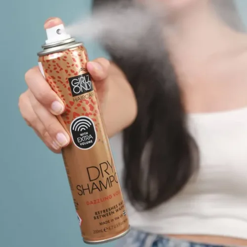 Dầu Gội Khô Girlz Only Màu Cam 200ml - Dầu Gội Khô Làm Phồng Tóc
