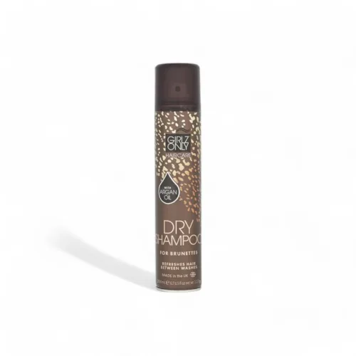 Dầu Gội Khô Girlz Only Màu Nâu 200ml - Dầu Gội Khô Cho Tóc Tối Màu
