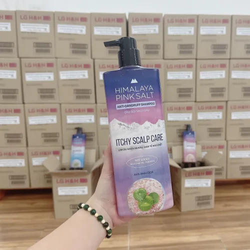 Dầu gội muối hồng HiMaLaya cho mái tóc và da đầu khỏe mạnh hạn chế tình trạng gàu ngứa và nấm da đầu Cho da đầu mát lạnh sảng khoái