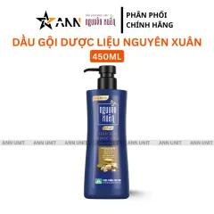 Dầu Gội Nguyên Xuân Dược Liệu Sạch Gàu 450ml - Xanh Dương Đậm