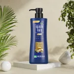 Dầu Gội Nguyên Xuân Dược Liệu Sạch Gàu 450ml - Xanh Dương Đậm