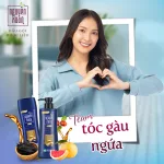 Dầu Gội Nguyên Xuân Dược Liệu Sạch Gàu 450ml - Xanh Dương Đậm