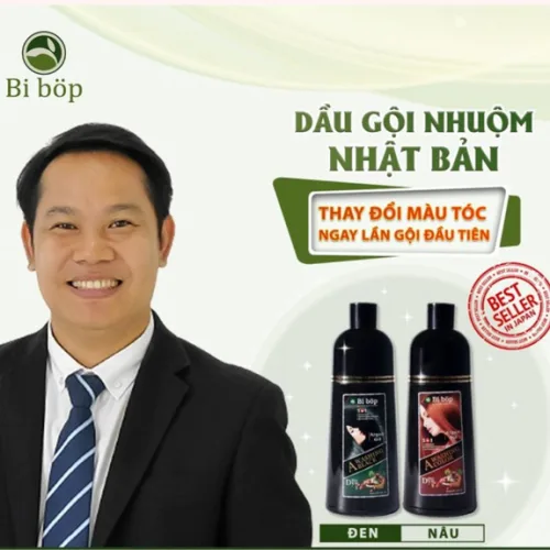 Dầu gội phủ bạc Bi Bop chính hãng