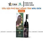 Dầu Gội Phủ Bạc Hồng Tâm Màu Đen 200ml