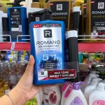 Dầu Gội Romano Sạch Gàu Anti - Dandruff Shampoo Cool Force 5 In 1 650g - Dầu Gội Nam Chai Xanh Dương (Tặng Sữa Tắm Sạch Sảng Khoái)