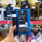 Dầu Gội Romano Sạch Gàu Anti - Dandruff Shampoo Cool Force 5 In 1 650g - Dầu Gội Nam Chai Xanh Dương (Tặng Sữa Tắm Sạch Sảng Khoái)