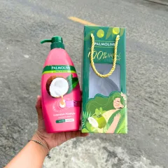 Dầu Gội Xả Palmolive Naturals Intensive Moisture Chiết Xuất Sữa Dừa 600ml