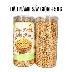 Đậu Nành Sấy Giòn Thơm Ngon 450g Hộp