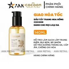 Dầu Tẩy Trang Hoa Hồng Cocoon 140ml