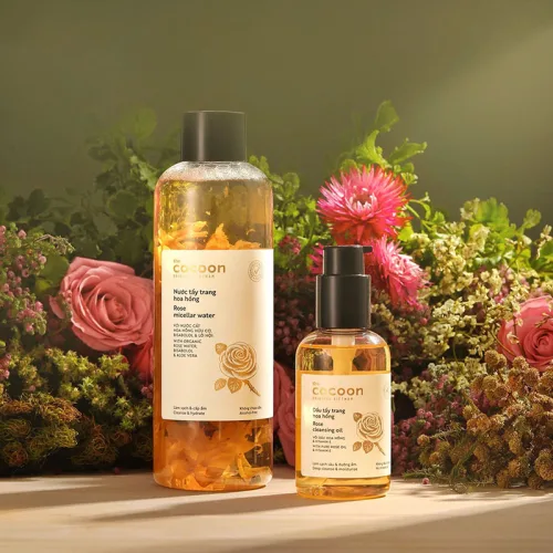 Dầu Tẩy Trang Hoa Hồng Cocoon 140ml