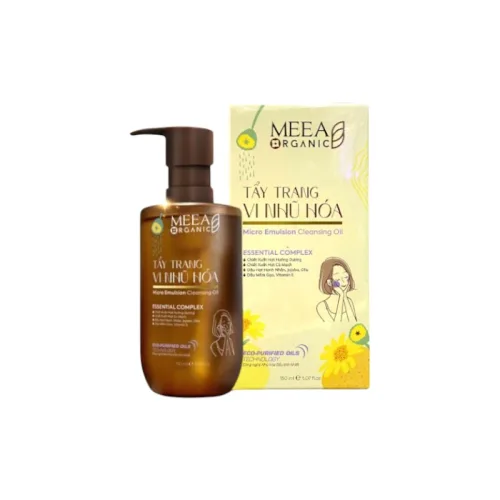 Dầu Tẩy Trang Meea Organic Vi Nhũ Hóa Micro Emulsion Cleaning Oil 150ml