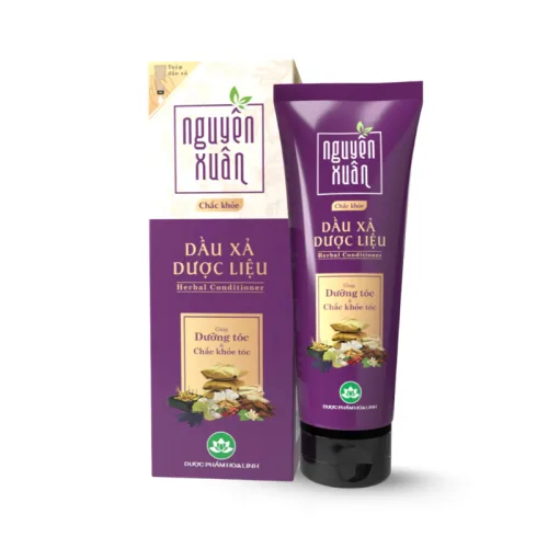 Dầu Xả Dược Liệu Nguyên Xuân Chắc Khỏe Cho Tóc Yếu 150ml - Màu Tím